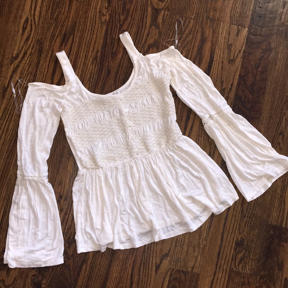 American Rag Cream Cold Shoulder